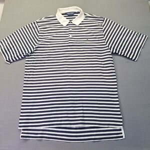 Polo Golf Ralph Lauren Mens Large Striped Pima‎ Cotton Polo The Oconee Reynolds
